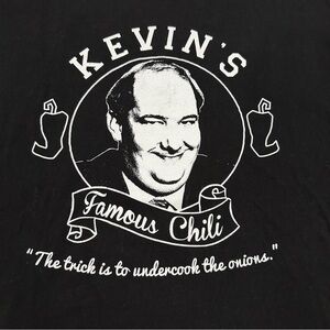 The Office Black Graphic T-shirt Kevin's Famous Chili Men’s Size XL